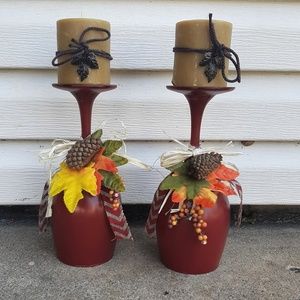 Decorative  candle holders